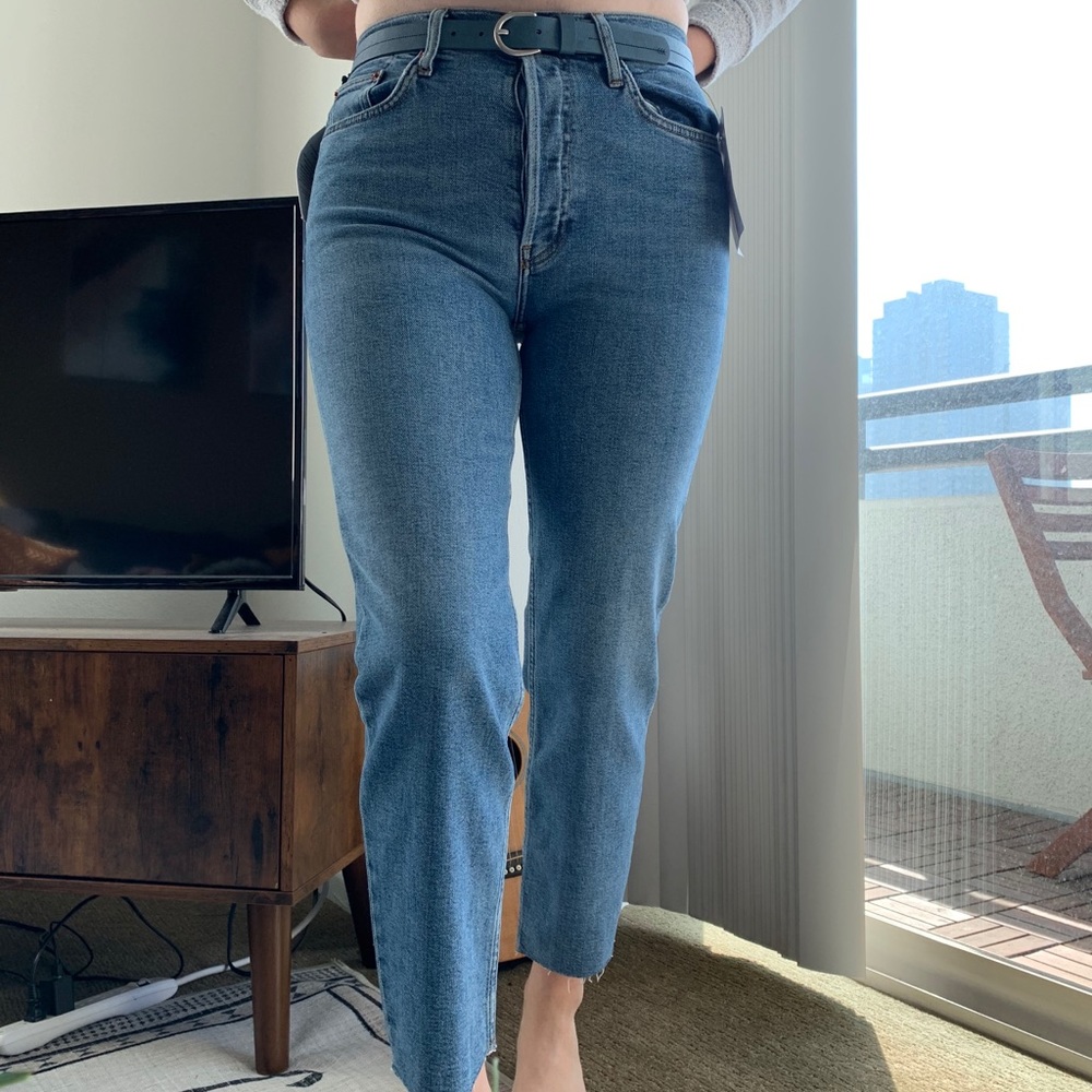 Re/Done Straight Leg Jeans